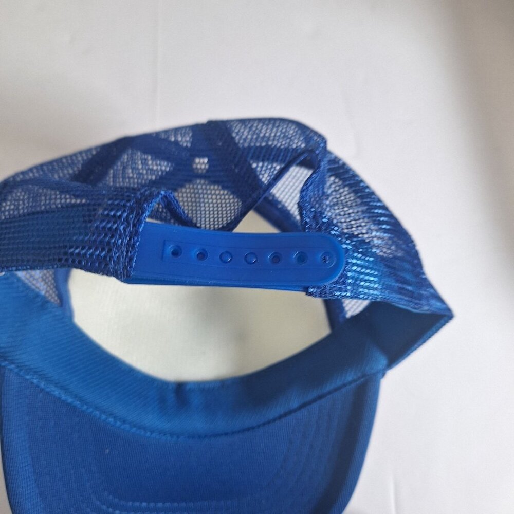 Duke Basketball Blue & White Trucker Hat With Mesh Back - Picture 2 of 4